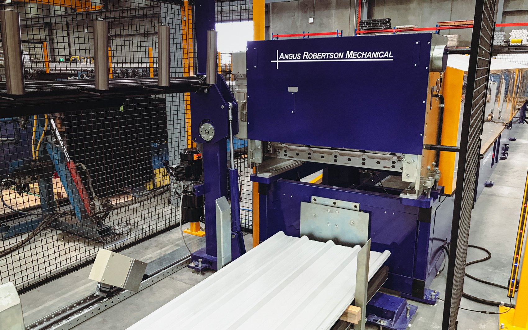 Steel & Tube a New Plumbdek® Machine for Christchurch